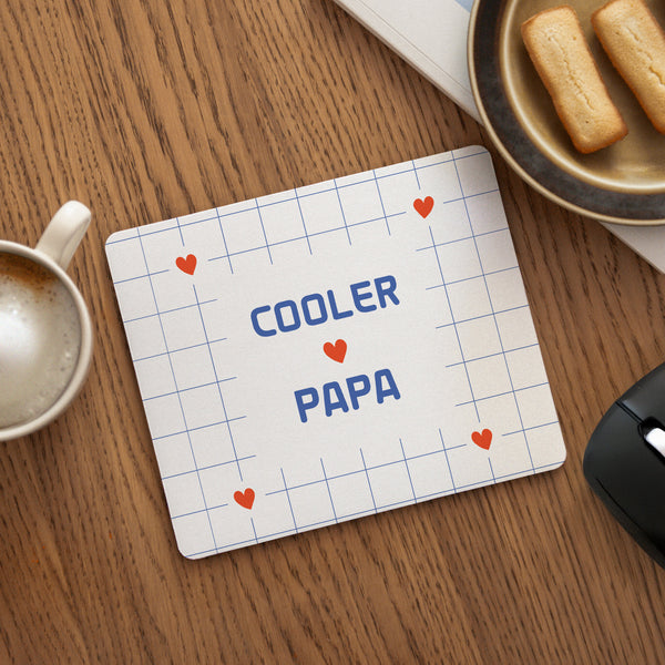 Mousepad Objekte Rechteck Cooler Papa foto