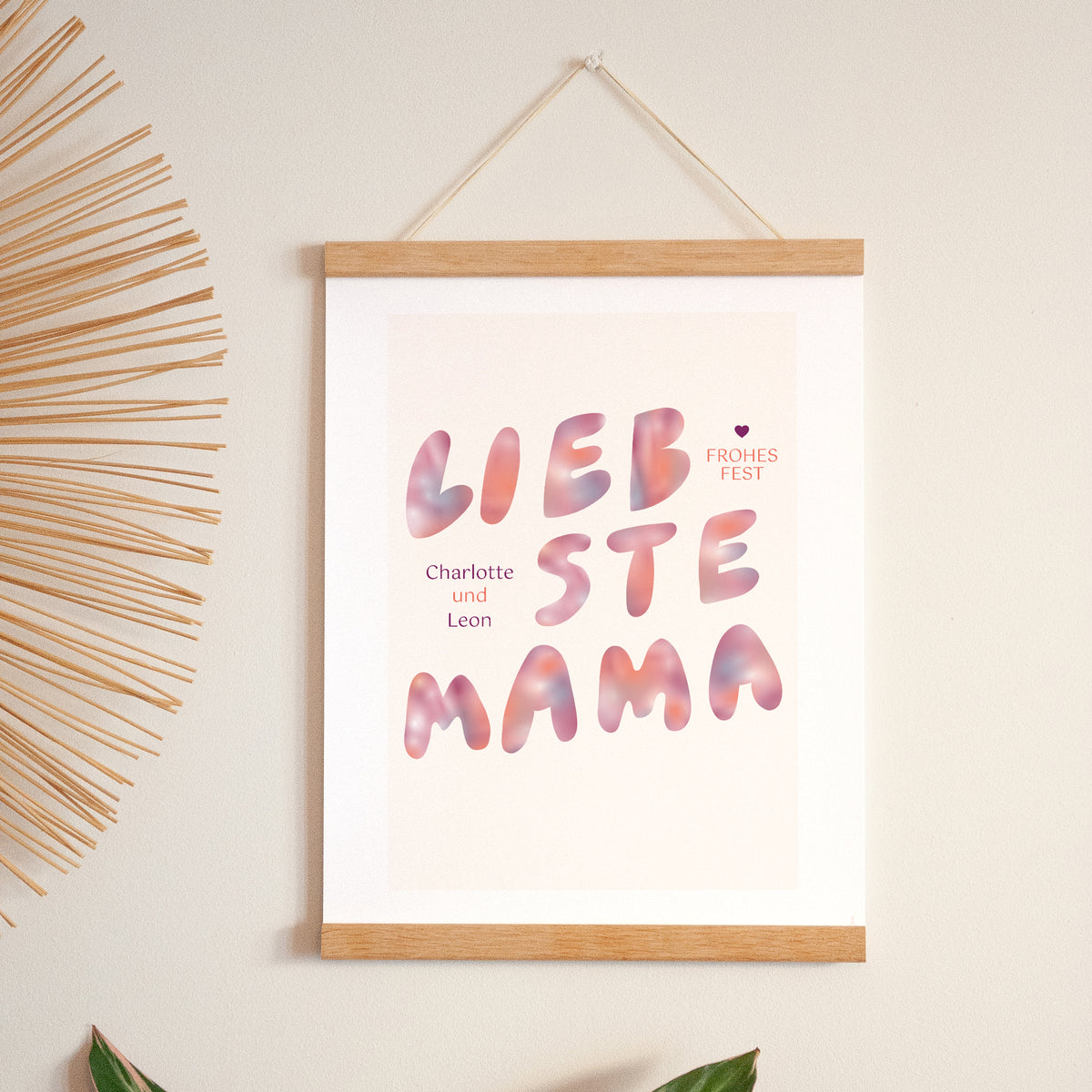 Poster Objekte Porträt Mutter Sonnenaufgang foto N° 1