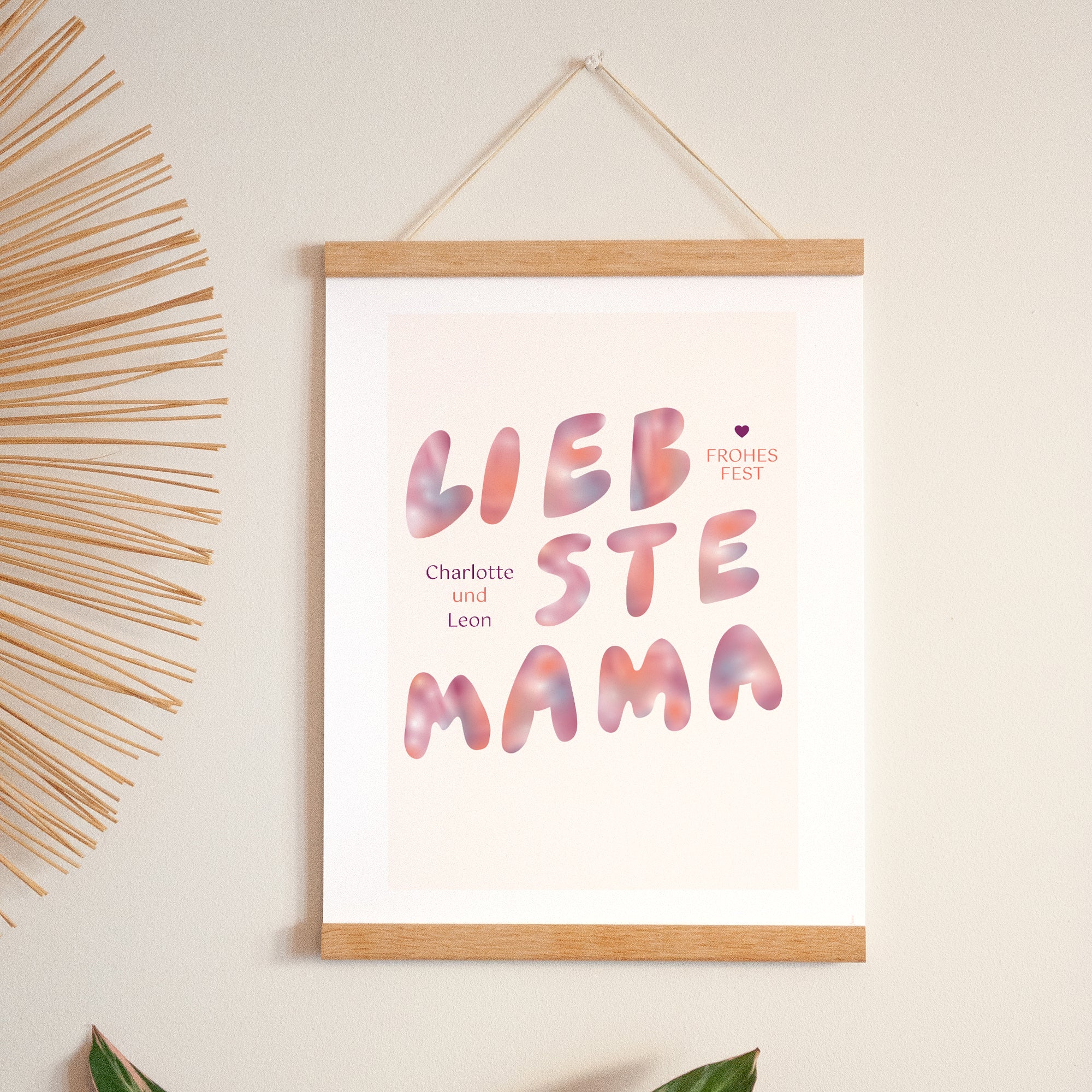 Poster Objekte Porträt Mutter Sonnenaufgang foto N° 1