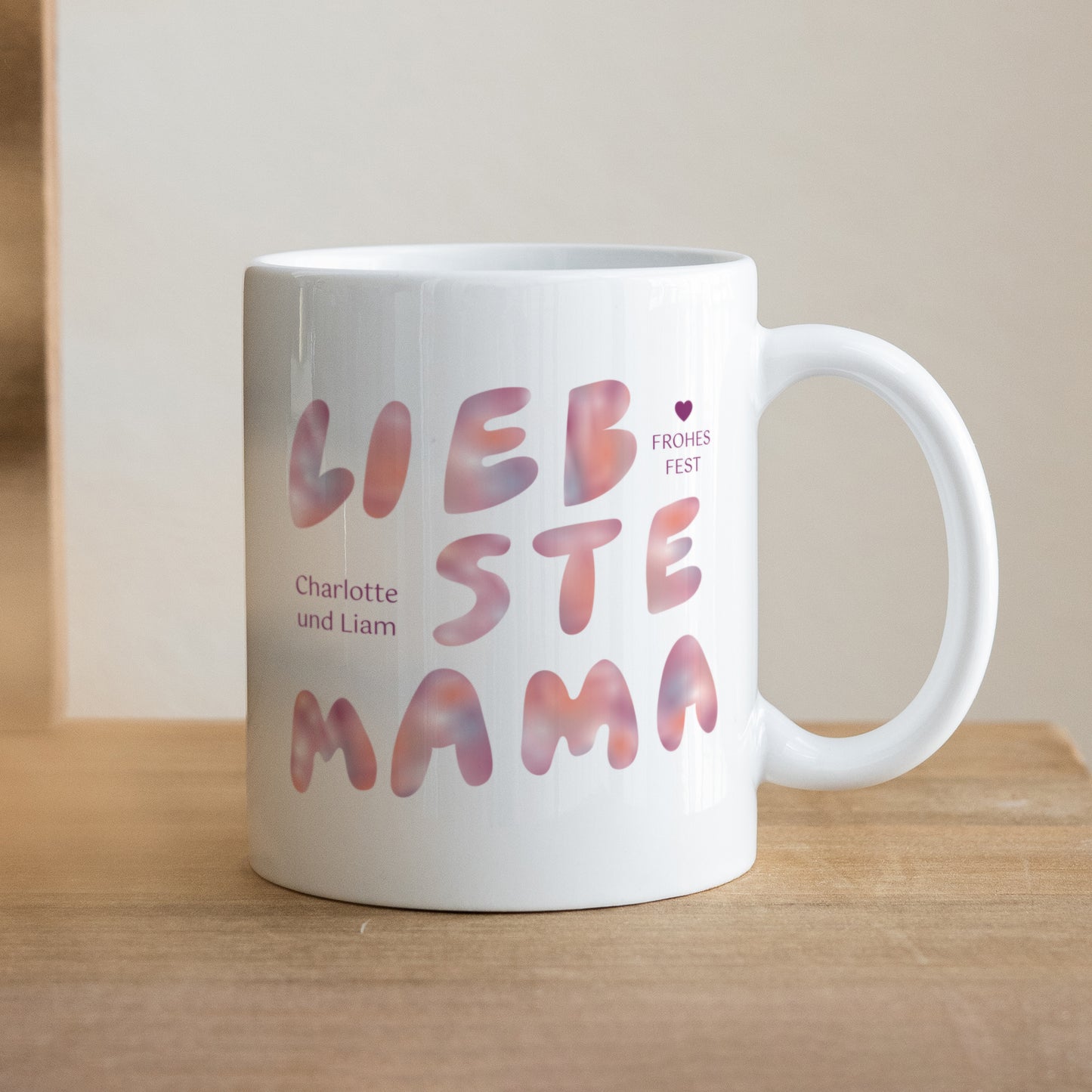 Tasse Objekte Weiß Mutter Sonnenaufgang foto N° 1