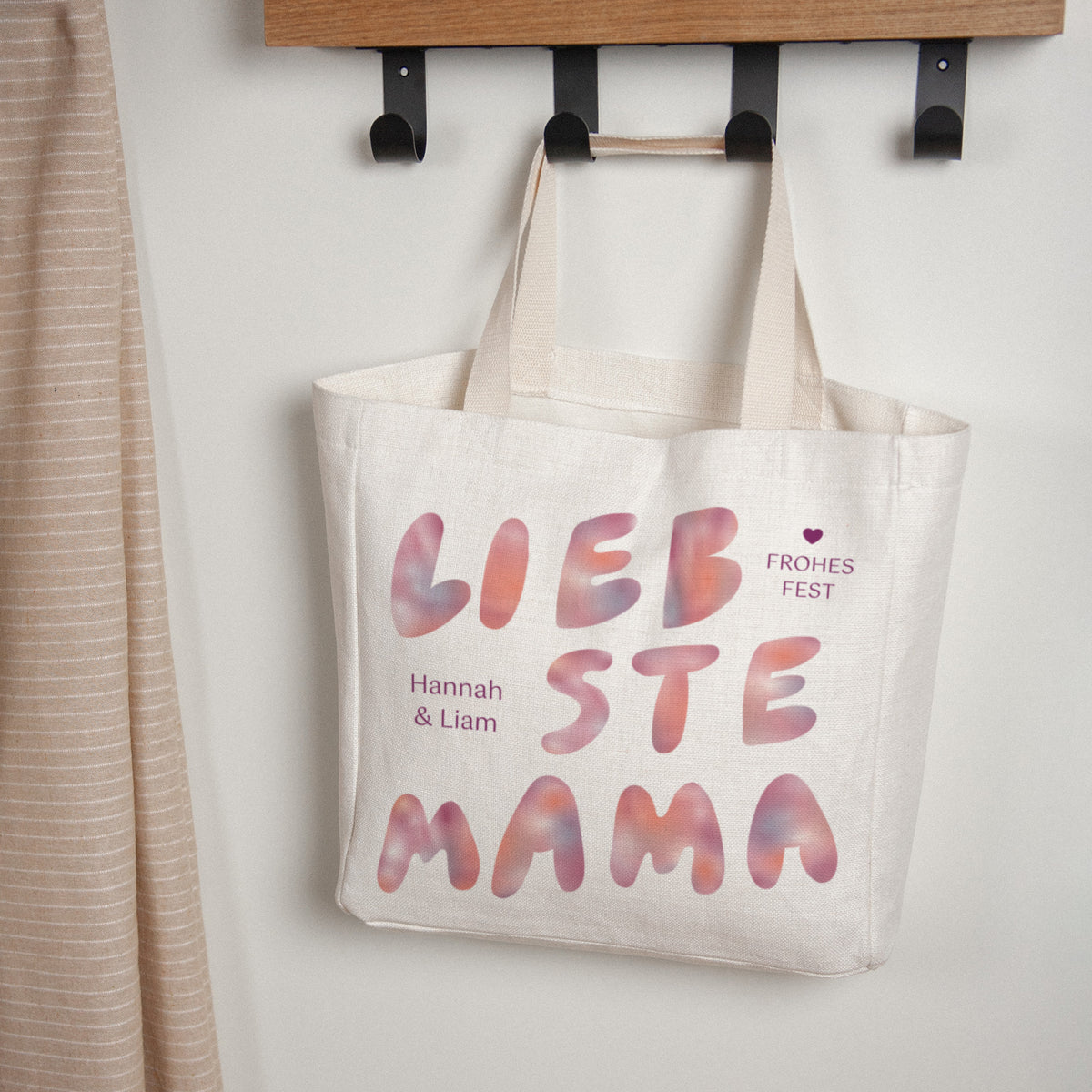 Tote bag Objekte Tragehenkel Mutter Sonnenaufgang foto N° 1