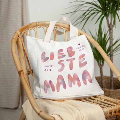 Tote bag Objekte Tragehenkel Mutter Sonnenaufgang