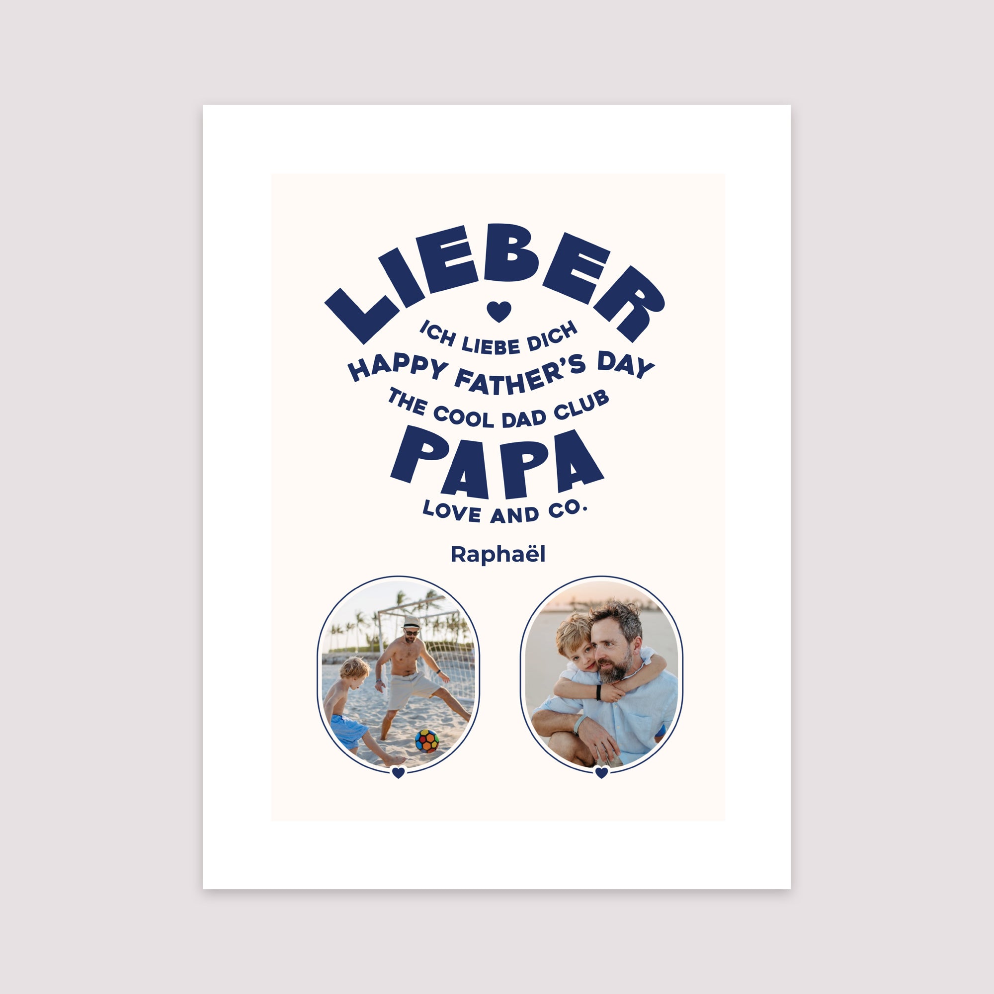 Poster Objekte Porträt Liebesheld foto N° 2