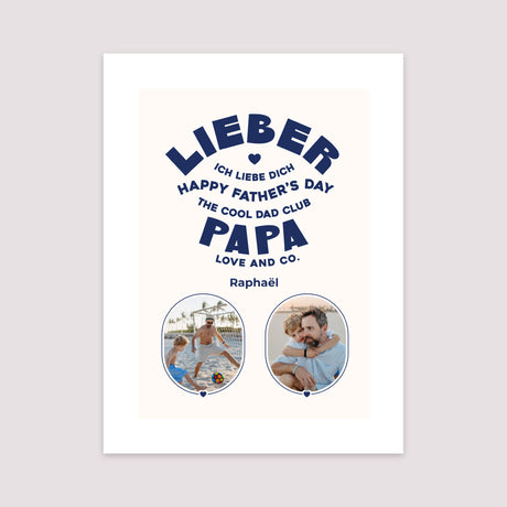 Poster Objekte Porträt Liebesheld