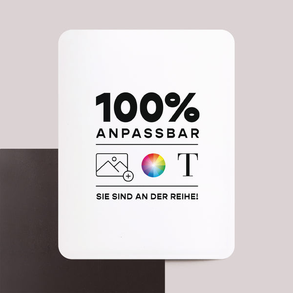 Geburtskarten Set von 8, magnetisch, rechteckig mit abgerundeten Ecken Mach es selbst V foto