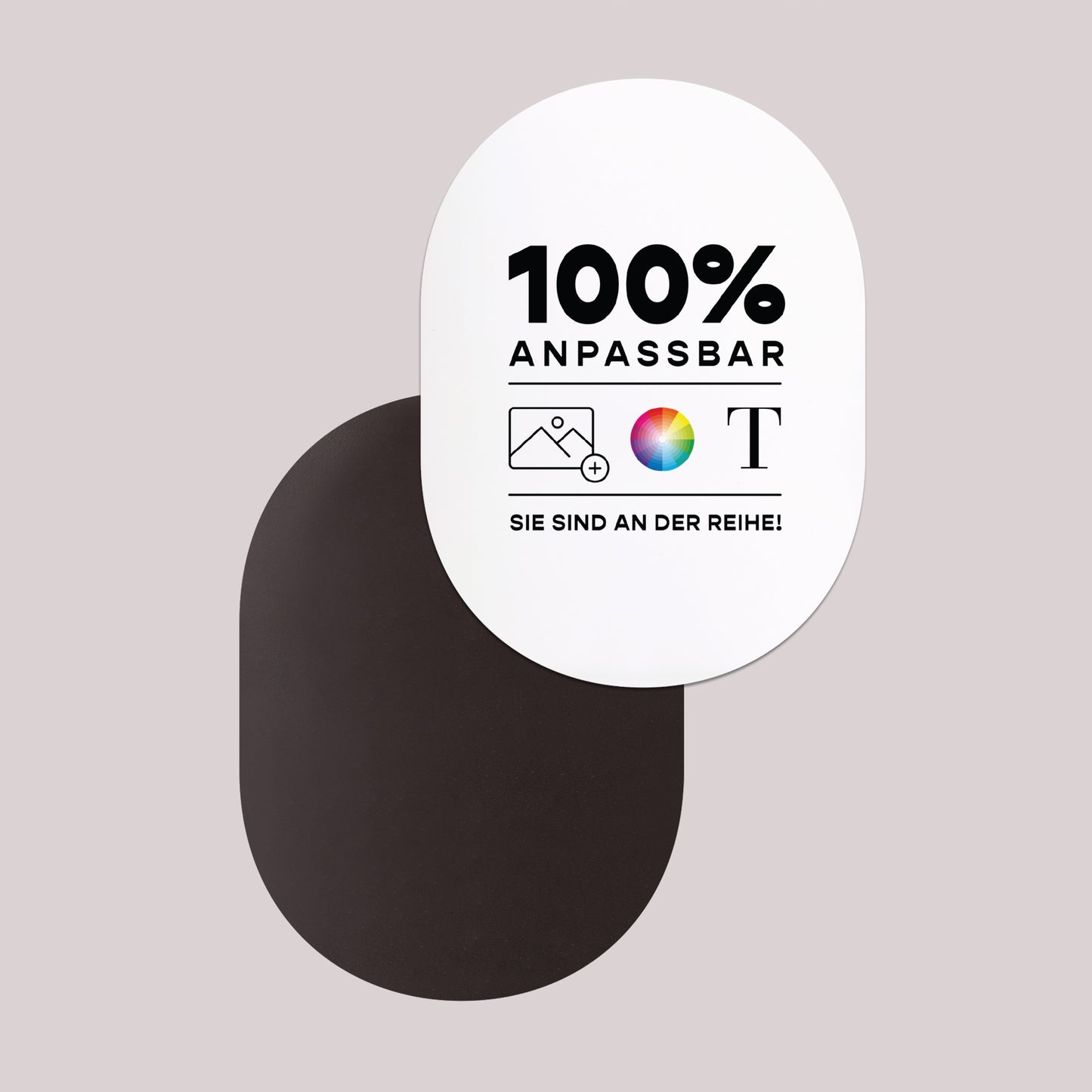 Geburtskarten 8er-Pack, magnetisch, oval Mach es selbst V foto N° 2