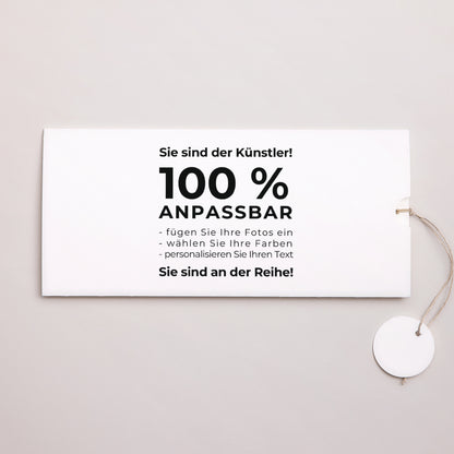 Geburtskarte Mappe 2 Karten, Etikett Mach es selbst V foto N° 1