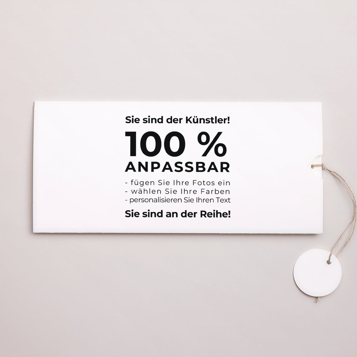 Geburtskarten Mappe 2 Karten, Etikett Mach es selbst V foto N° 1