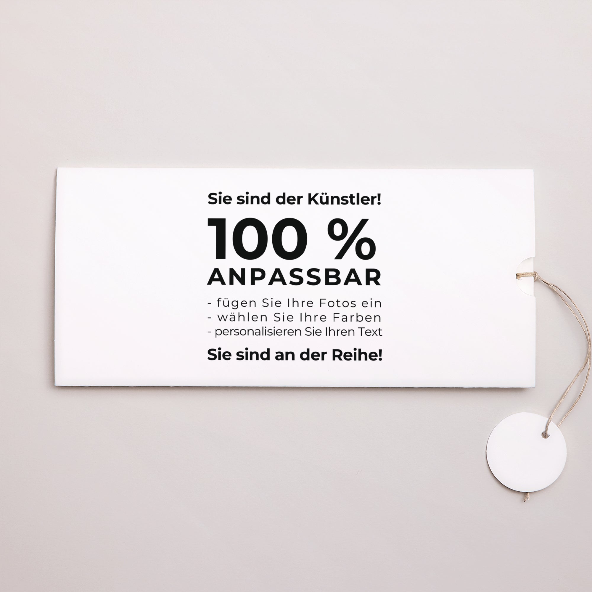 Geburtskarten Mappe 2 Karten, Etikett Mach es selbst V foto N° 1