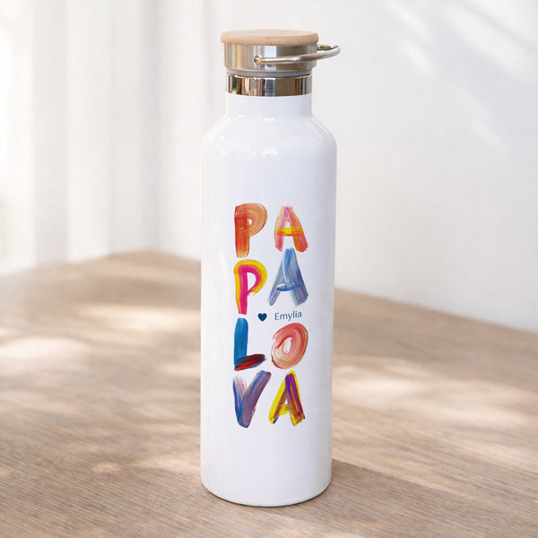 Trinkflasche Objekte 75 cl PAPA LOVA COLORS -> PAPA LOVA FARBEN foto