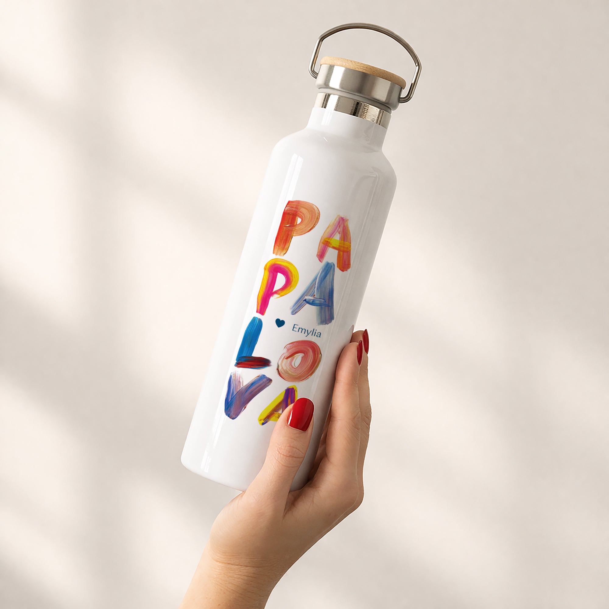 Trinkflasche Objekte 75 cl PAPA LOVA COLORS -> PAPA LOVA FARBEN foto N° 2