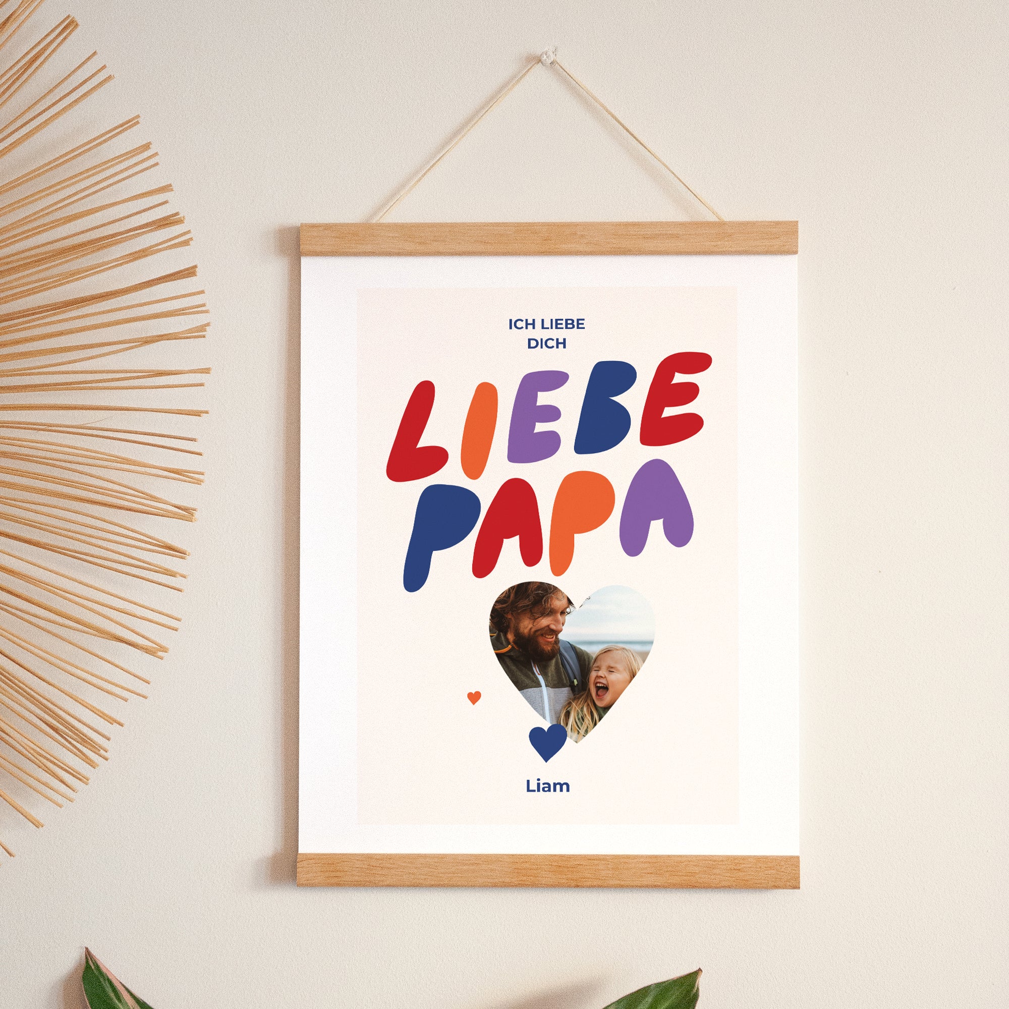 Poster Objekte Porträt Liebes Farben foto N° 1