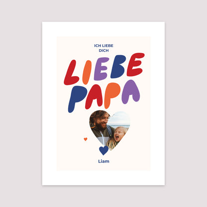 Poster Objekte Porträt Liebes Farben foto N° 2