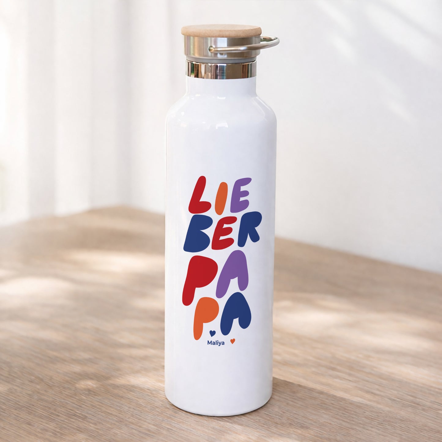 Trinkflasche Objekte 75 cl Liebes Farben foto N° 1