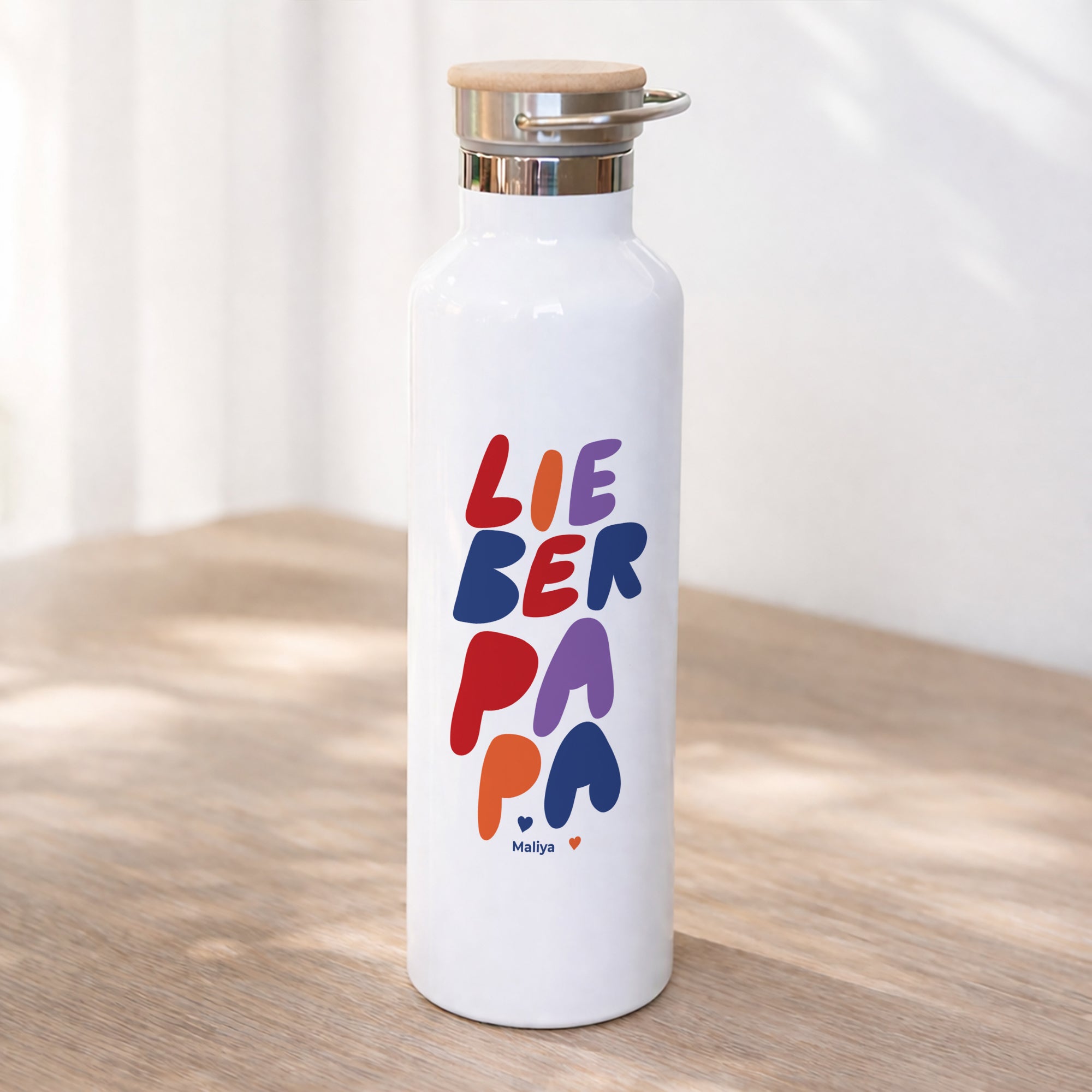 Trinkflasche Objekte 75 cl Liebes Farben foto N° 1