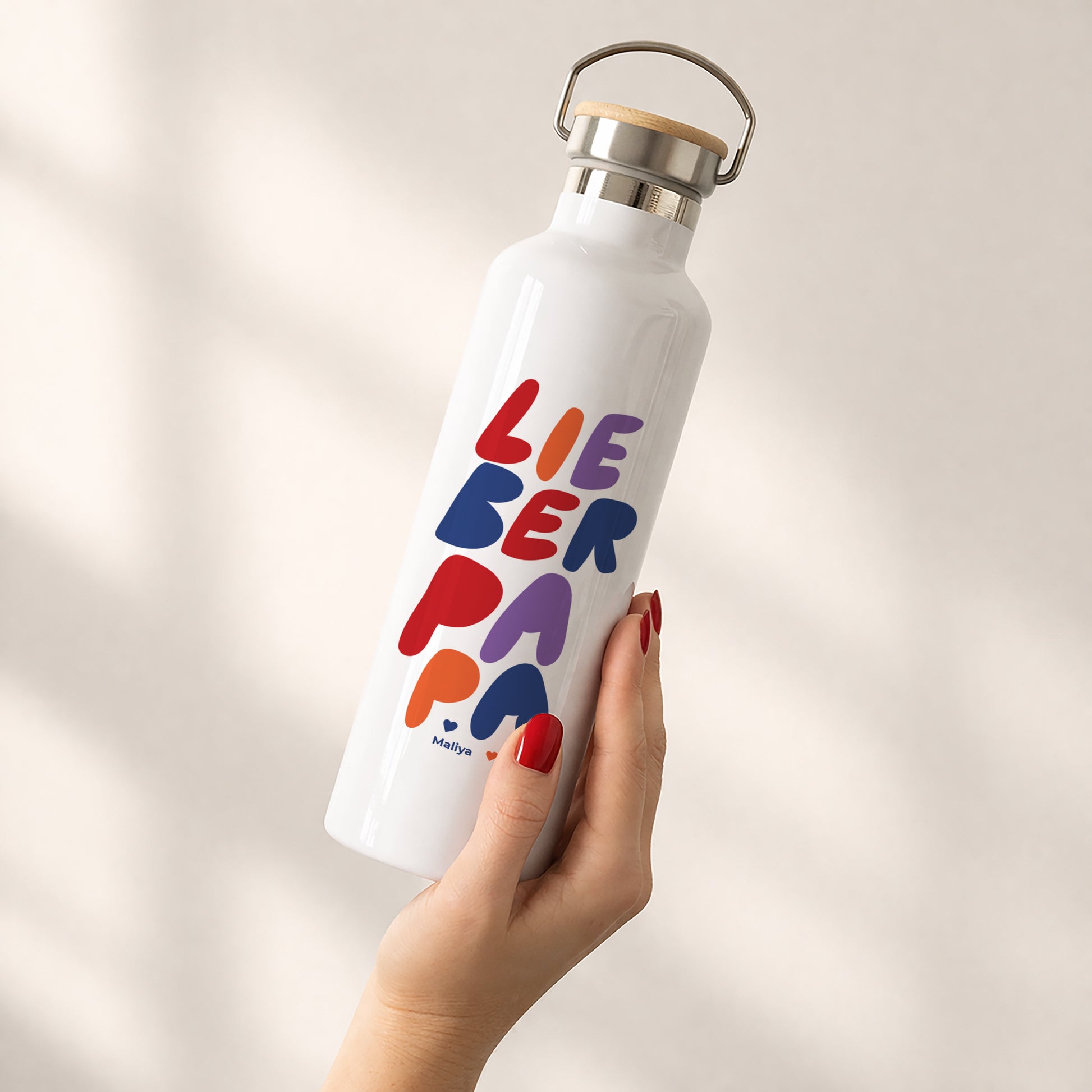 Trinkflasche Objekte 75 cl Liebes Farben foto N° 2