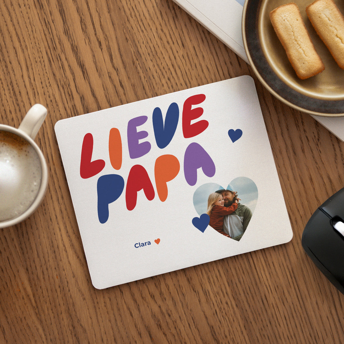 Mousepad Objekte Rechteck Liebes Farben foto