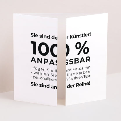 Hochzeitseinladung Triptychon Fensteröffnung Mach es selbst VI foto N° 1