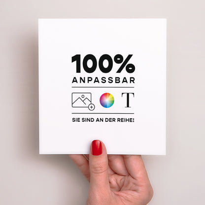 Einladungskarte Hochzeit Quadrat Mach es selbst VI foto N° 2