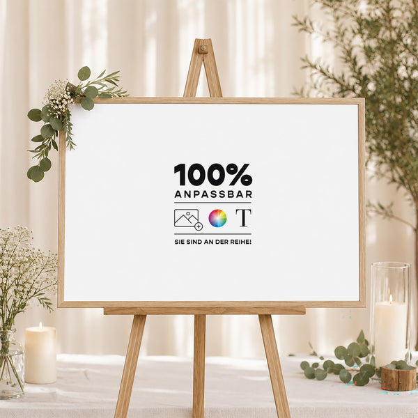 Sitzplan Hochzeit Landschaft 90 x 60 cm Mach es selbst VI foto