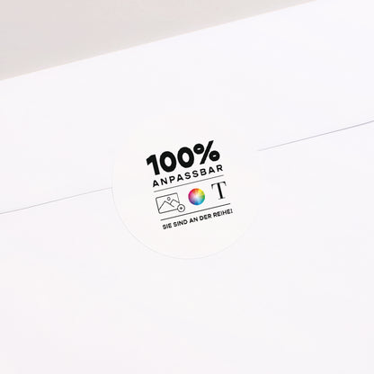 Sticker Hochzeit Rund Mach es selbst VI foto N° 2