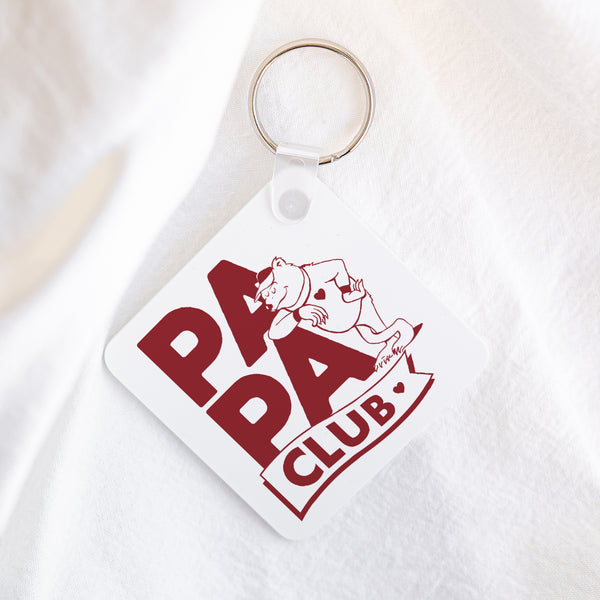 Schlüsselanhänger Objekte Quadrat Papa Bärenclub foto