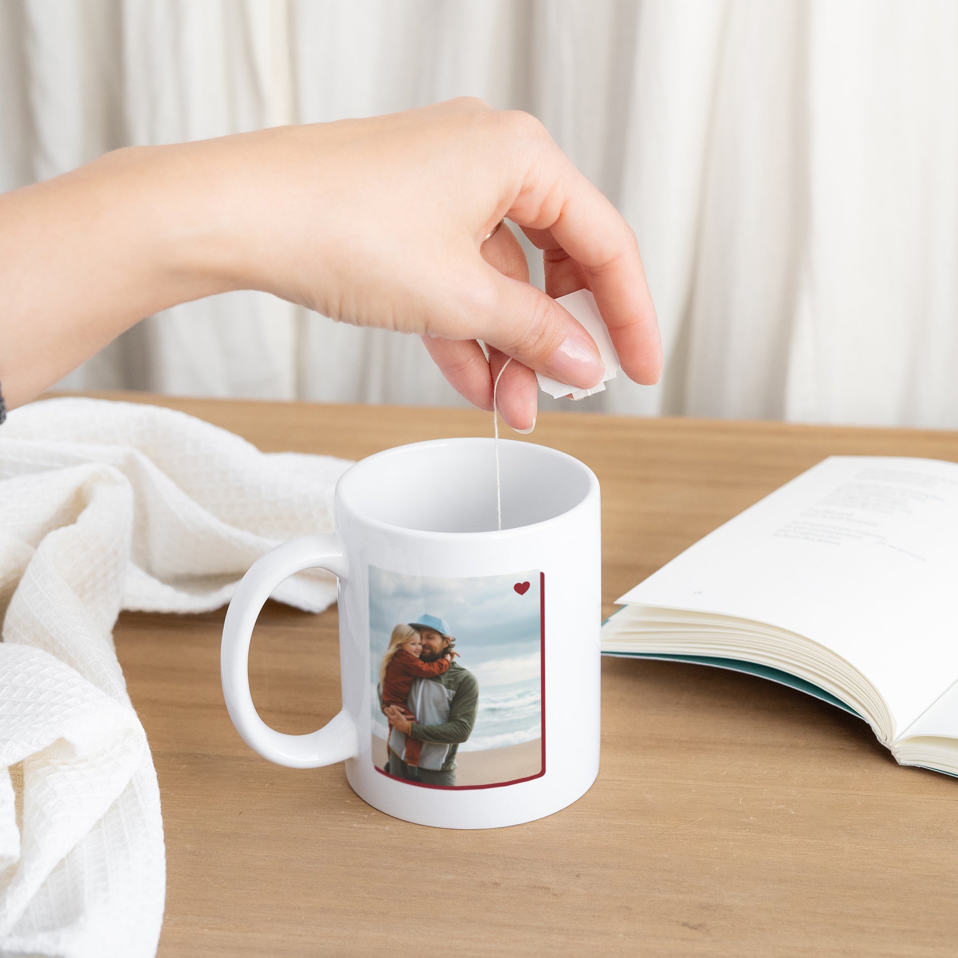 Tasse Objekte Weiß Papa Bärenclub foto N° 3