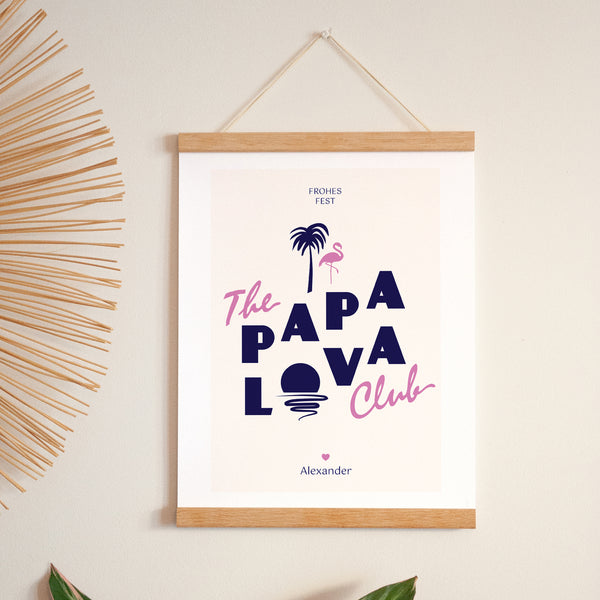 Poster Objekte Porträt Papa MiamiPapa Miami foto