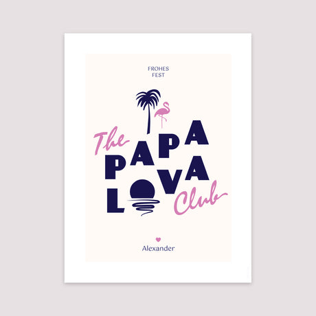 Poster Objekte Porträt Papa MiamiPapa Miami