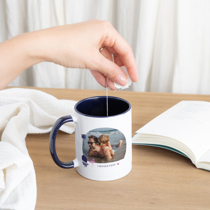 Tasse Objekte Blau Papa MiamiPapa Miami foto N° 3