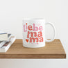 Tasse Objekte Weiß Mutter Leopard foto N° 4