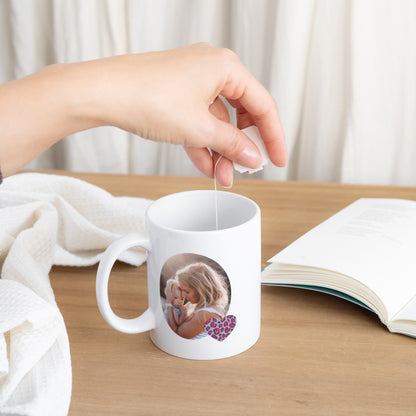 Tasse Objekte Weiß Leopard Mama foto N° 3