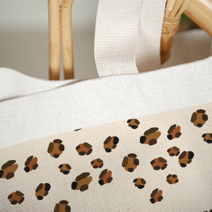 Tote bag Objekte Tragehenkel Leoparden-Trend foto N° 3