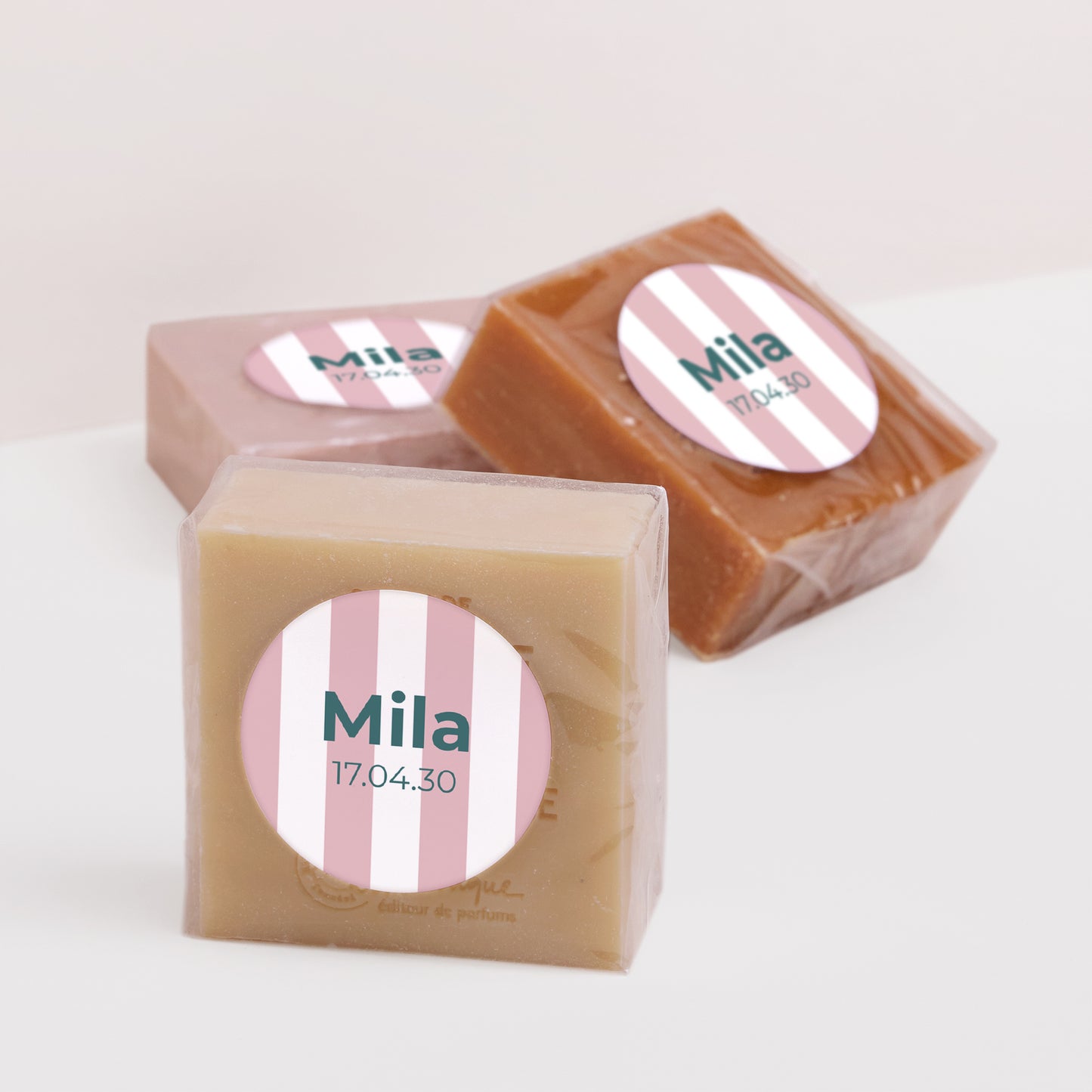 Sticker Geburt Rund Lolly foto N° 3