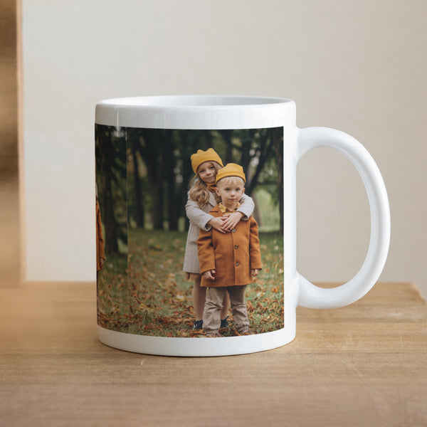 Tasse Weihnachten Weiß Geist der Weihnacht foto