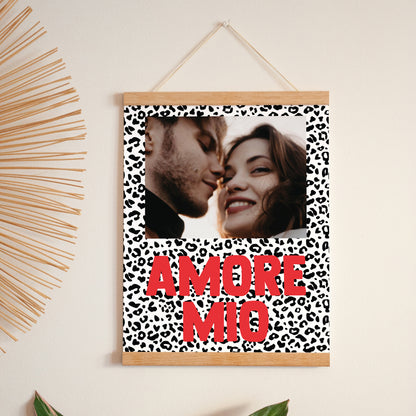 Poster Objekte Porträt Amore Mio Leopard foto N° 1