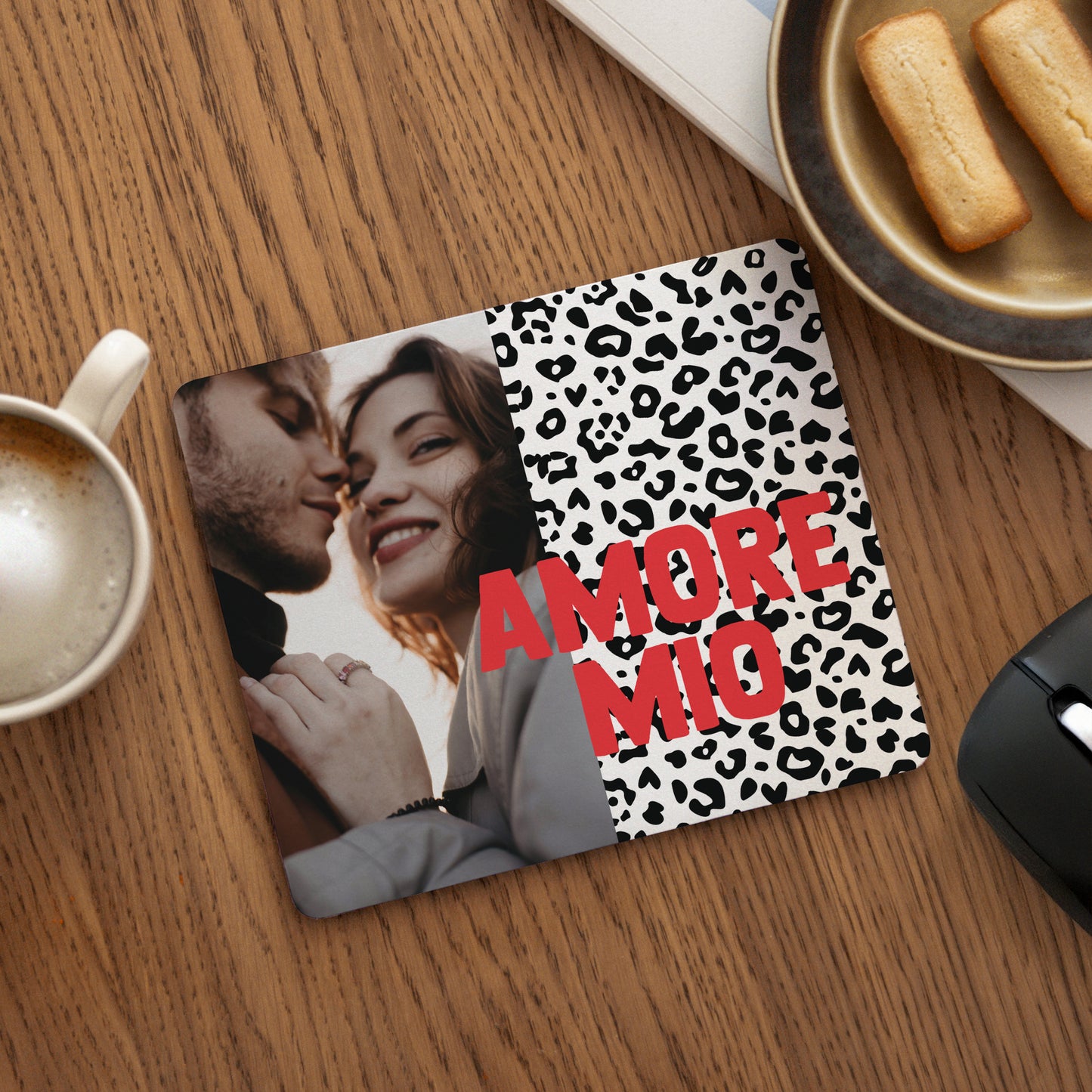 Mousepad Objekte Rechteck Amore Mio Leopard foto N° 1