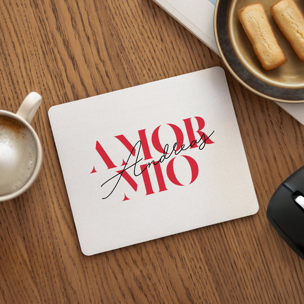 Mousepad Objekte Rechteck Amor Mio foto