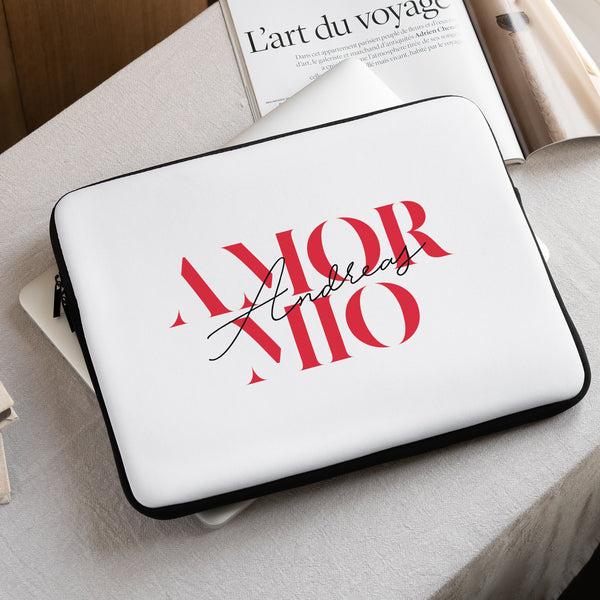 Laptophülle Objekte 15 Zoll Amor Mio foto