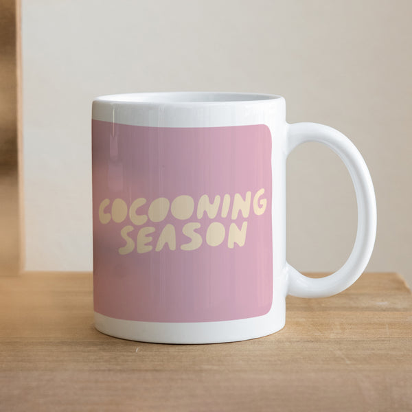 Tasse Objekte Weiß Cocooning-Saison foto