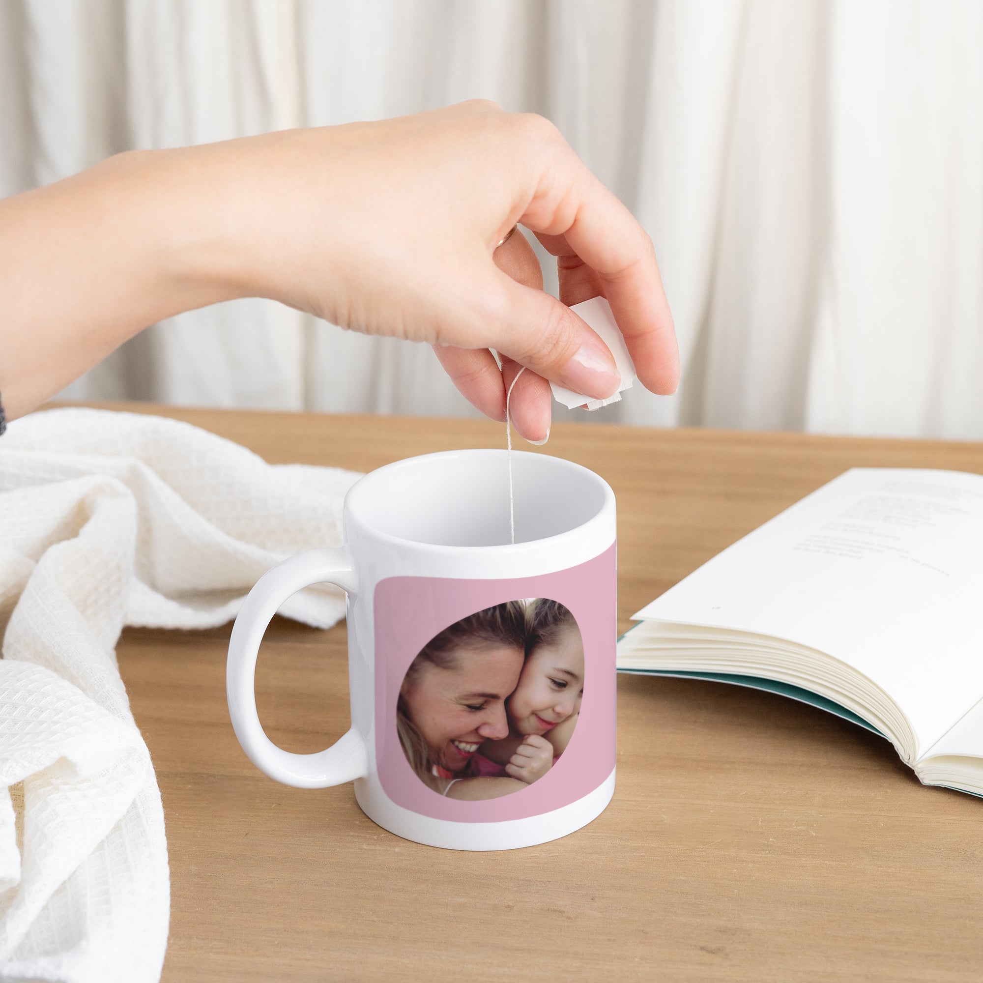Tasse Objekte Weiß Cocooning-Saison foto N° 3