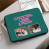 Laptophülle Objekte 15 Zoll Cocktail, Liebe und Pizza foto N° 1