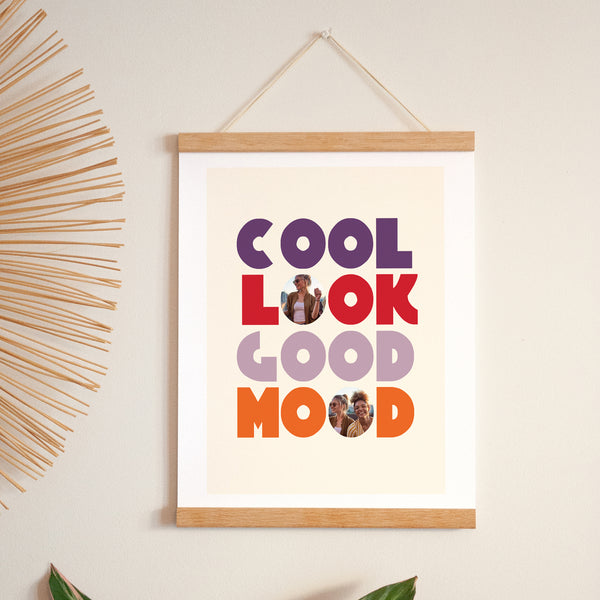 Poster Objekte Porträt Cool aussehen gute Laune foto