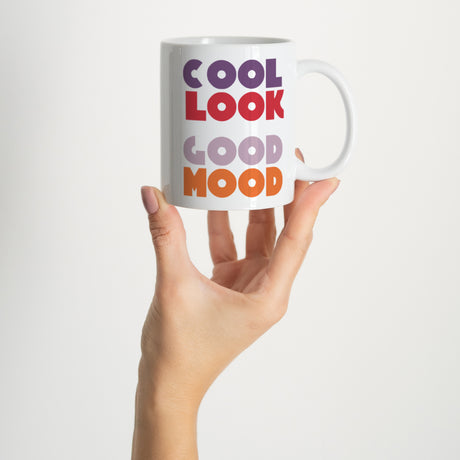 Tasse Objekte Weiß Cool aussehen gute Laune