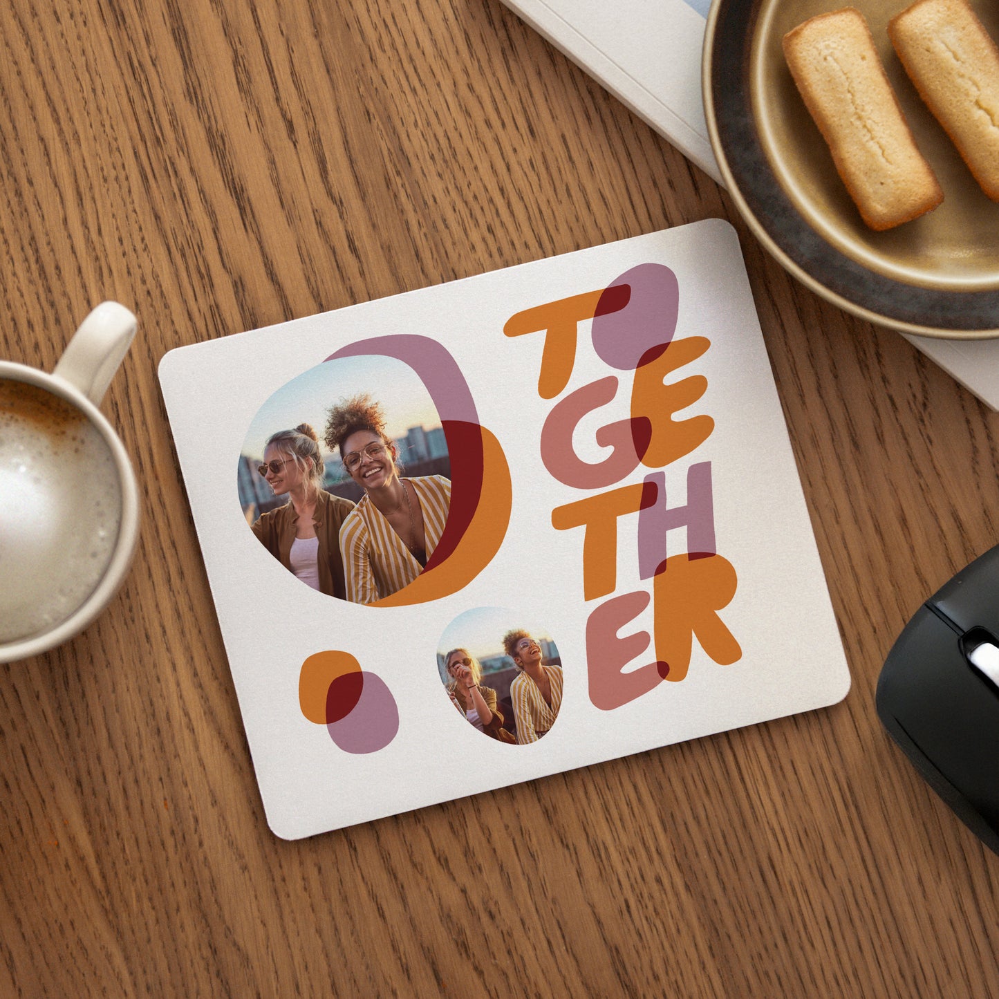 Mousepad Objekte Rechteck Zusammen rot foto N° 1