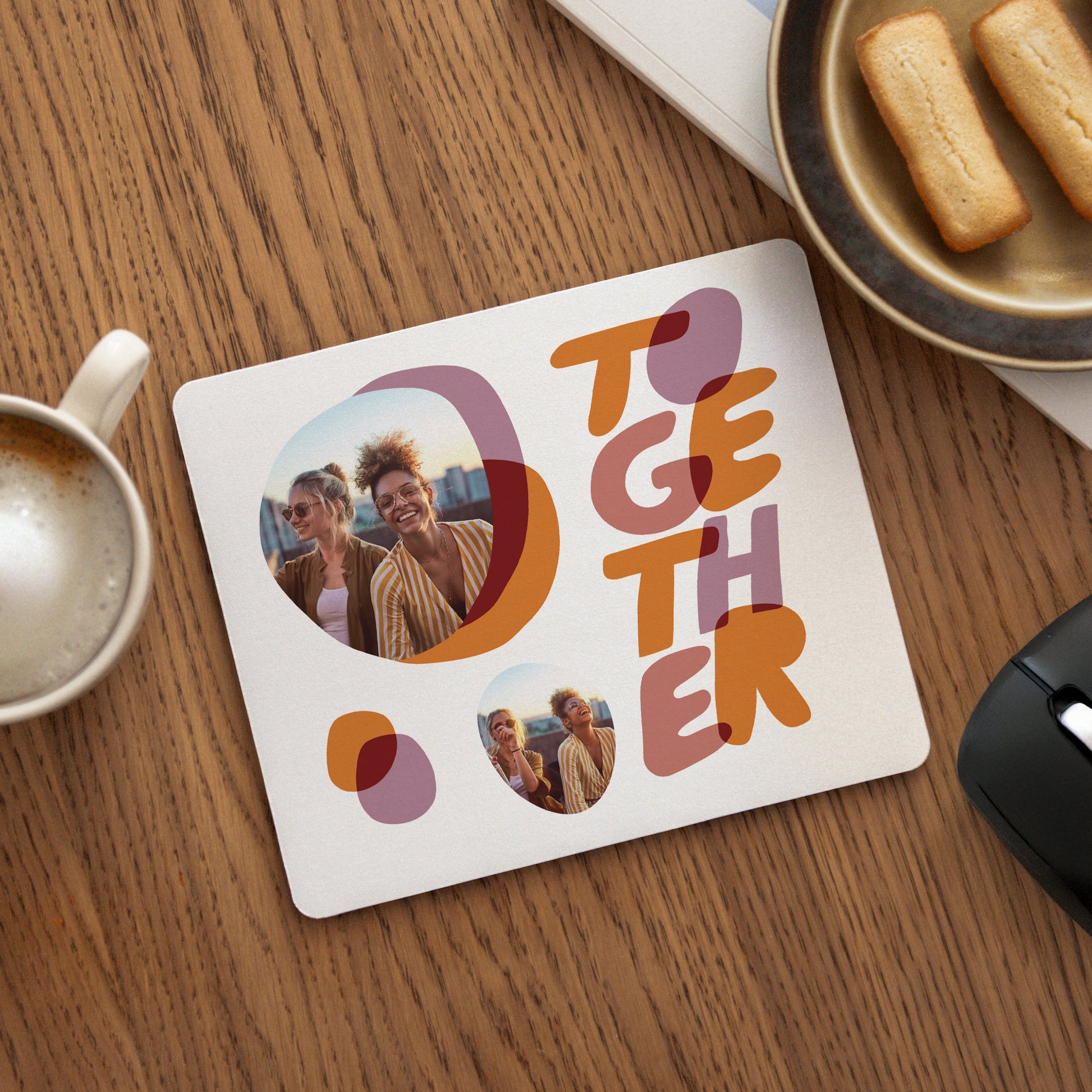 Mousepad Objekte Rechteck Zusammen rot foto N° 1