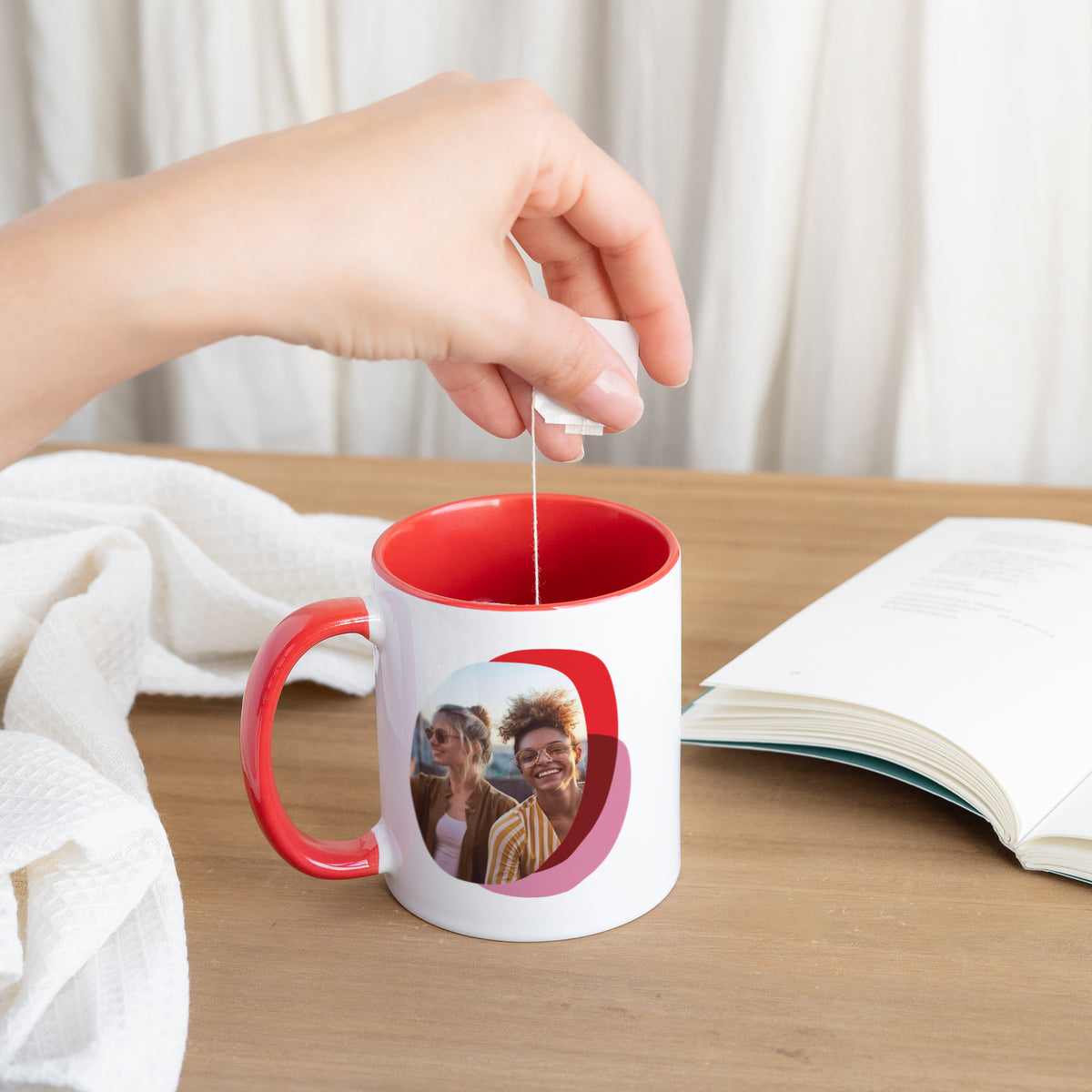 Tasse Objekte Rot Zusammen rot foto N° 3