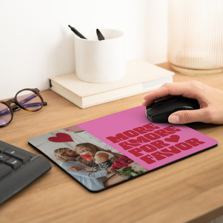 Mousepad Objekte Rechteck More amor por favor