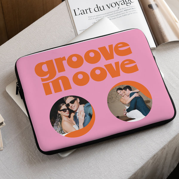 Laptophülle Objekte 15 Zoll Groove moove foto