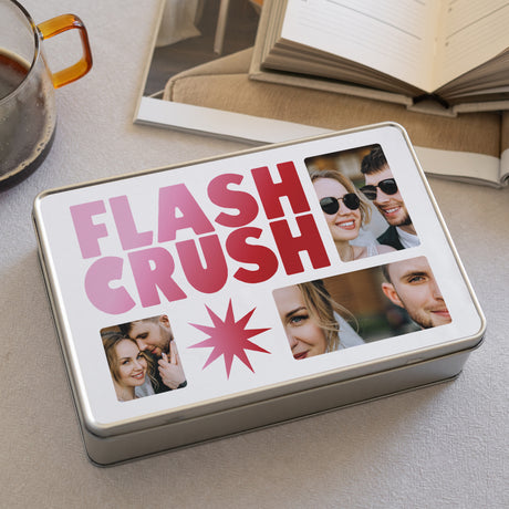 Metalldose Objekte Rechteck Flash-Kollaps
